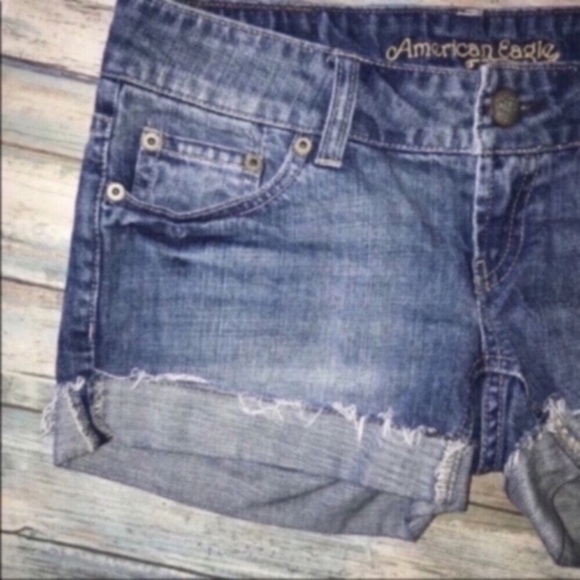American Eagle Cutoff Shorts - Picture 2 of 4